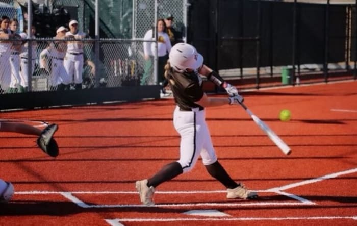 Keighran blasted six home runs as a sophomore. Photo: Courtesy of Keighran family